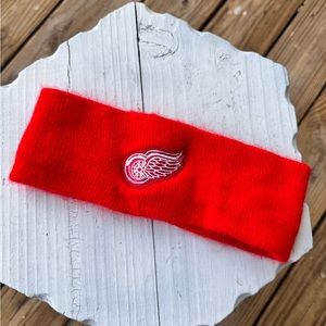 🐙🏒 Detroit Red Wings NHL Official Unisex Red Headband Michigan Hockey 🏒🐙